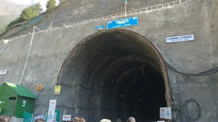 Zojila tunnel comes into shape