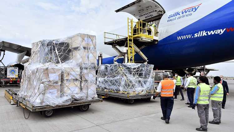The 2nd shipment from Ireland carrying 2 oxygen generators, 548 oxygen concentrators, 365 ventilators & other medical equipment that arrived in India on Tuesday