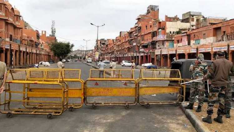 Complete lockdown in Rajasthan