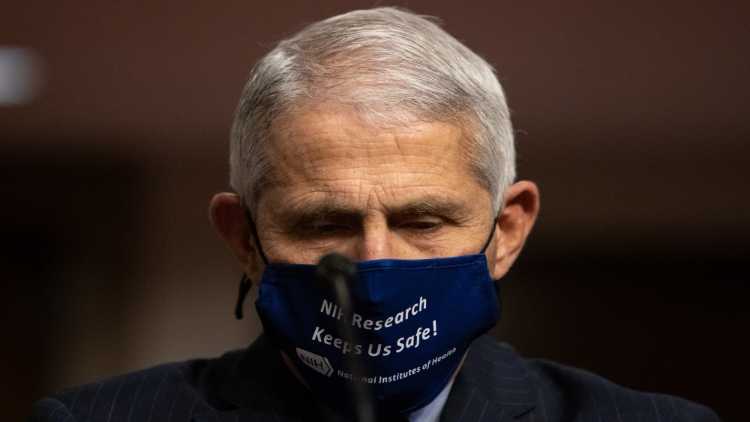 Top American expert on COVID, Anthony Fauci
