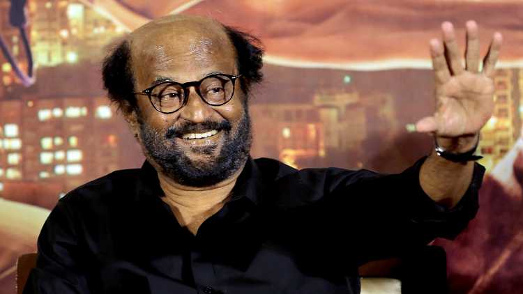 File Photo of Actor Rajnikanth as he has been conferred upon the ‘Dadasaheb Phalke Award