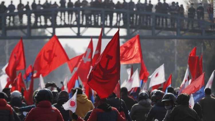 Protests erupt in Nepal against Parliament dissolution