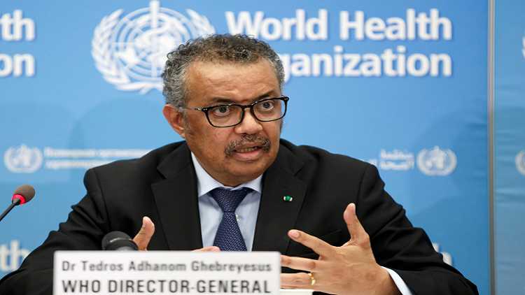 WHO Director-General Tedros Adhanom 