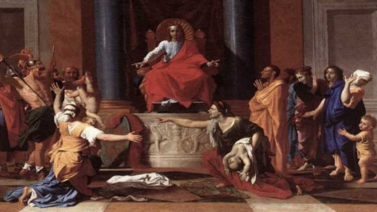 King Solomon: an artist's depiction of his court