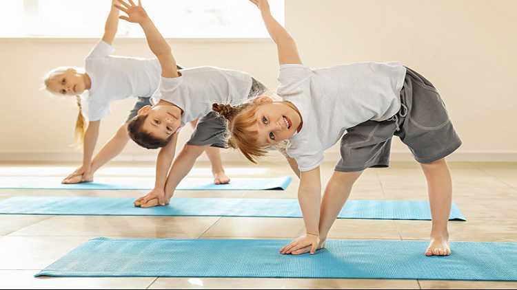 Fitness, focus and fun with yoga for kids