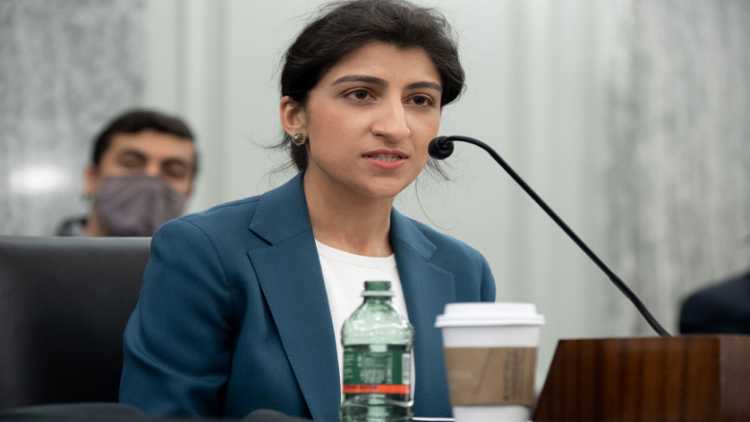 Big Tech critic Lina Khan 