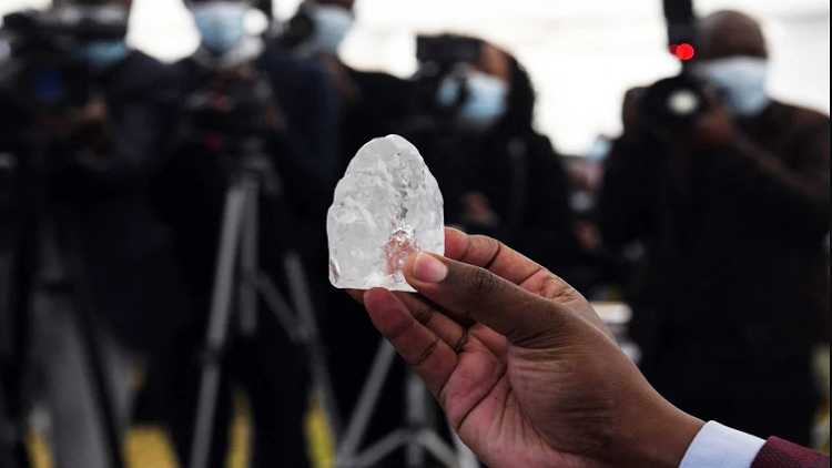 World's third-largest diamond unearthed in Botswana