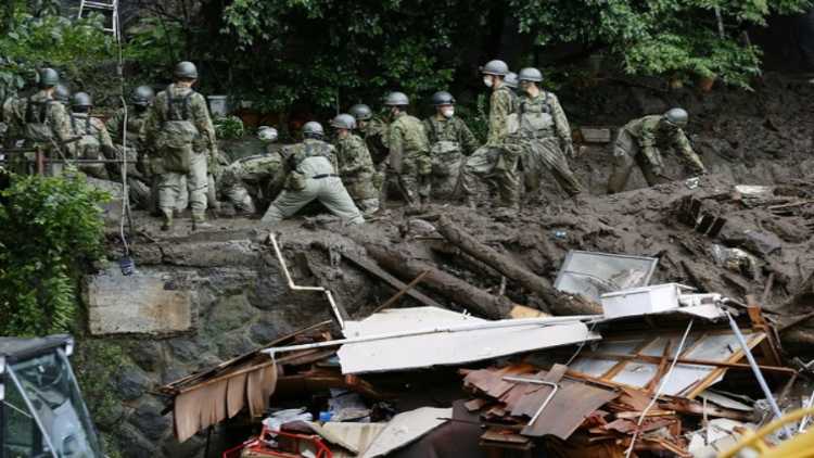 Dozens still missing in central Japan's deadly mudslide