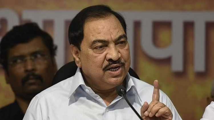 NCP leader Eknath Khadse