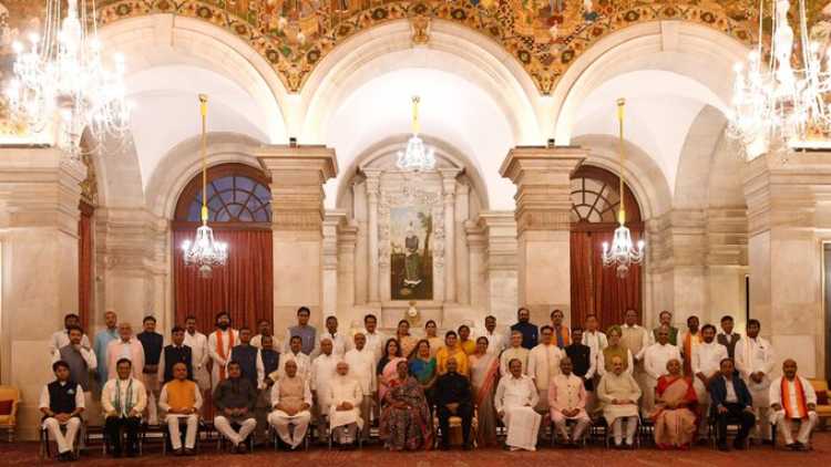 Prime Minister with his cabinet