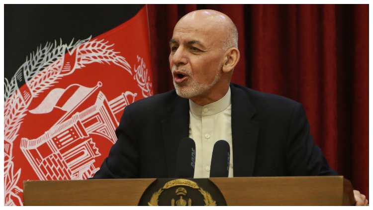  Afghan President Mohammad Ashraf Ghani