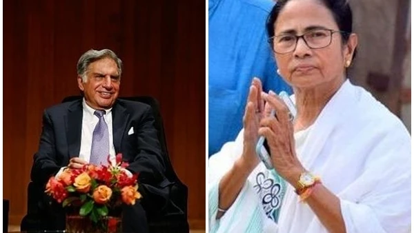 Ratan Tata and Mamta Banerjee