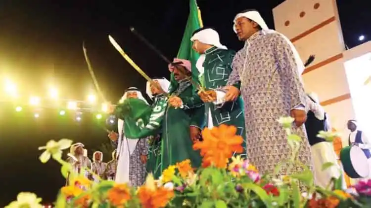 Diplomats celebrating Eid in Saudi Arabia