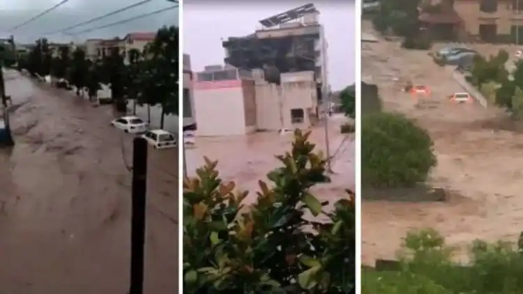Images of Islamabad under flood