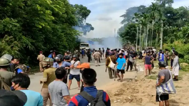 Assam-Mizoram border clash