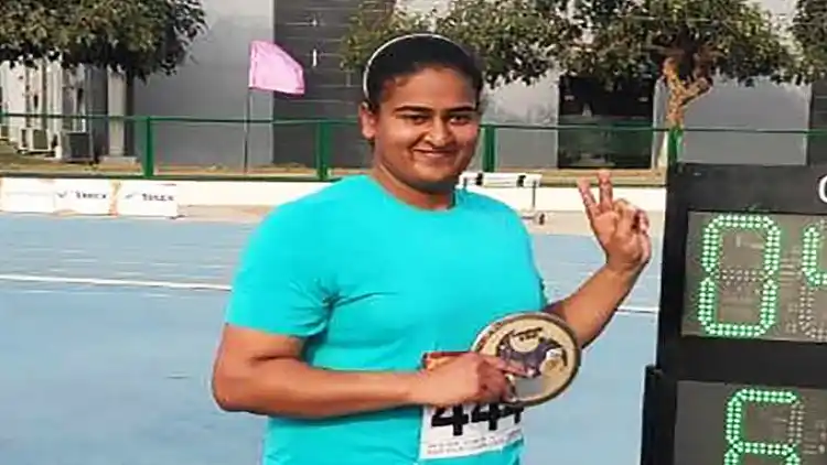 Discus thrower Kamalpreet Kaur 