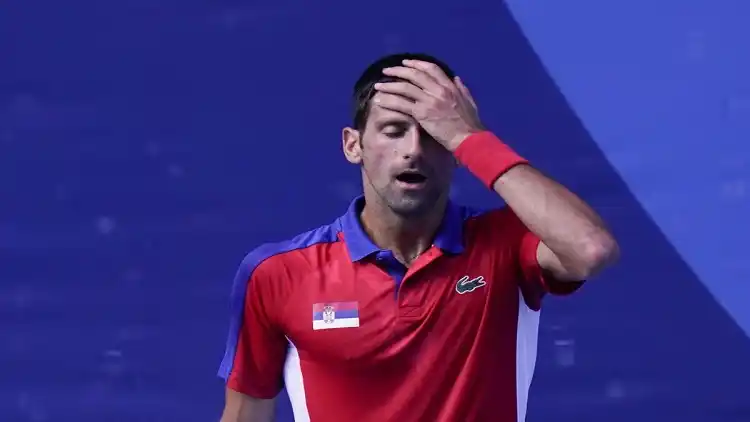  Novak Djokovic loses bronze medal match in men's singles