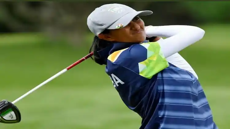 Golfer Aditi Ashok