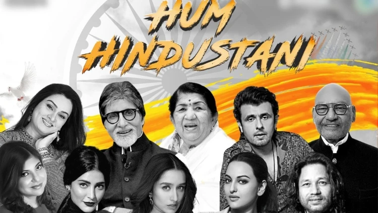  Lata Mangeshkar, Amitabh Bachchan, Sonu Nigam sing together for 'Hum Hindustani'
