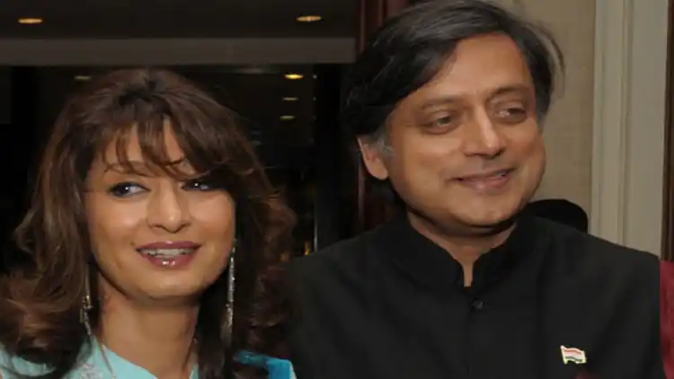 Sunanda Pushkar and Shashi Tharoor