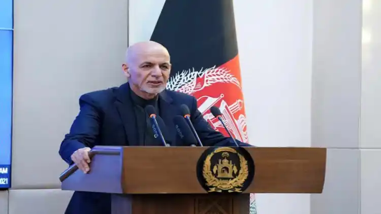 Former Afghanistan President Ashraf Ghani