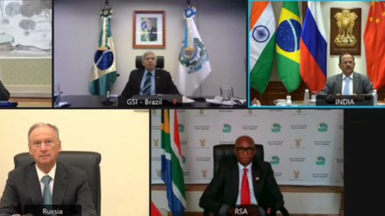 NSA Ajit Doval chairing BRICS meeting