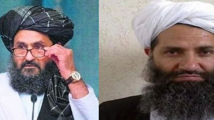 Mullah Abdul Ghani Baradar and Hibatullah Akhundzada