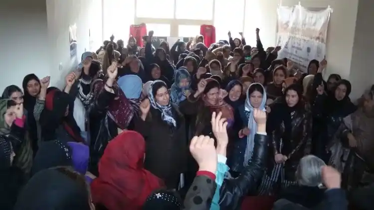 Afghan women at a training session in Kabul
