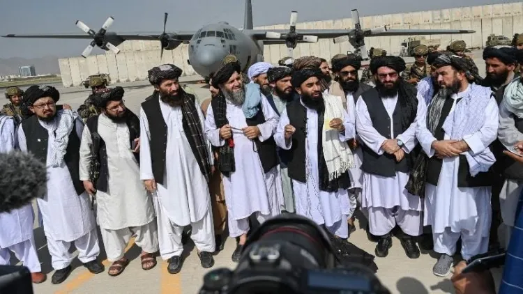 Taliban leaders in Kabul