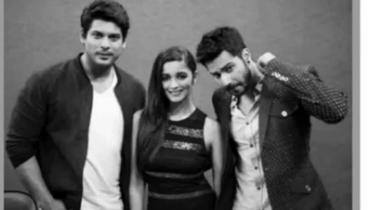 Siddharth Shukla, Alia Bhat, Varun Dhawan (file photo)