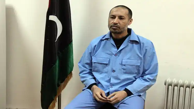 Saadi Gaddafi, son of Libya's former leader Muammar Gaddafi