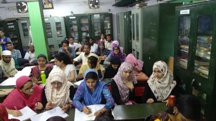 Students in Bell Gachhia Library