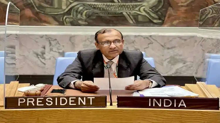 India's Permanent Representative T.S. Tirumurti