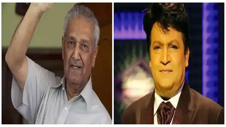 Dr Abdul Qadeer Khan and Omer Sharif