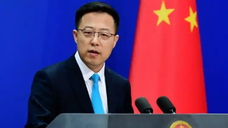 Chinese spokesman Zhao Lijian