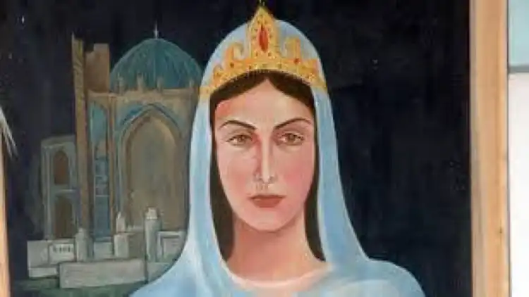 An Artist's imagery of Rabia Balkhi