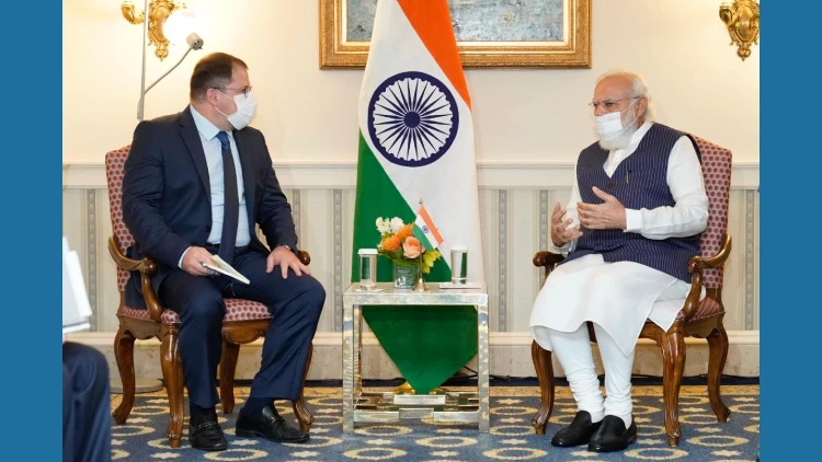 Modi meets with Qualcom CEO to highlight hi-tech opportunities