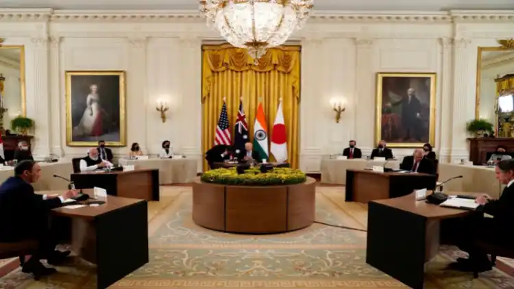 PM Narandra Modi at QUAD summit