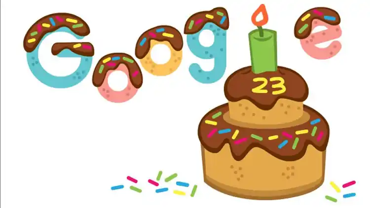 Google celebrates 23rd birthday 