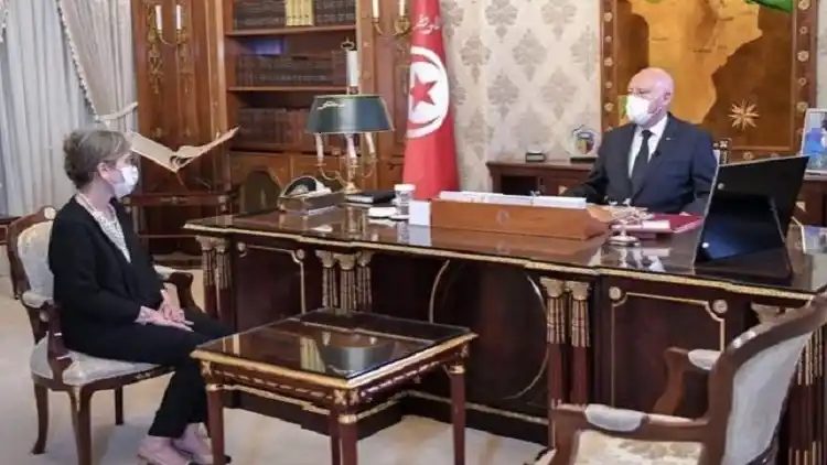 Tunisian president appoints 1st female PM to form new govt