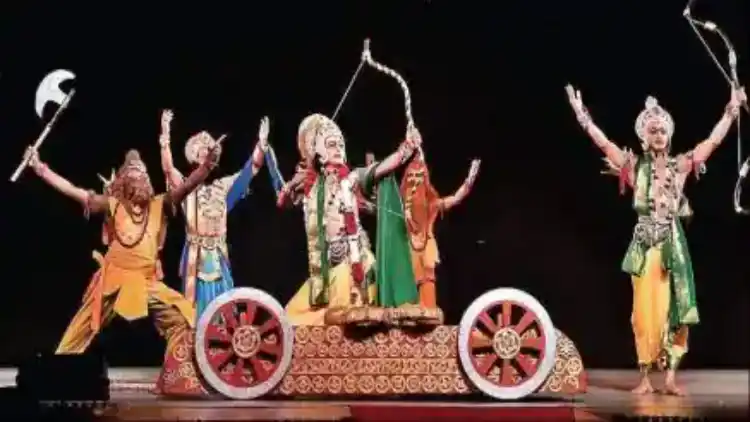 A scene from Ramlila