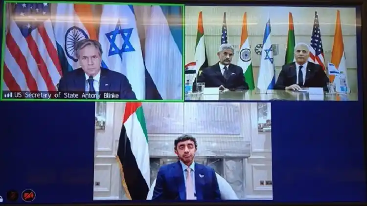 India, Israel, US, UAE ministerial meeting