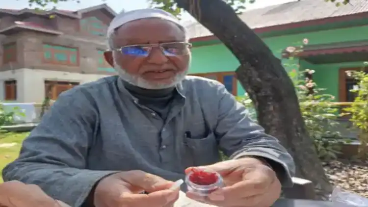 Majeed ani, Saffron Grower