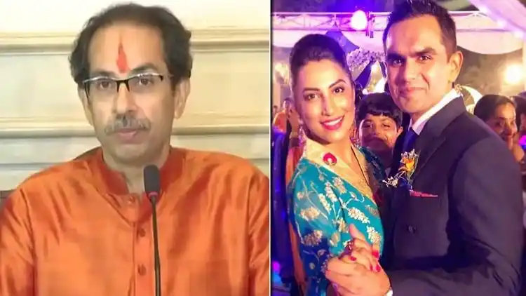 Maharashtra CM Uddhav Thackeray and Sameer Wankhede's wife Kranti Redkar Wankhede 