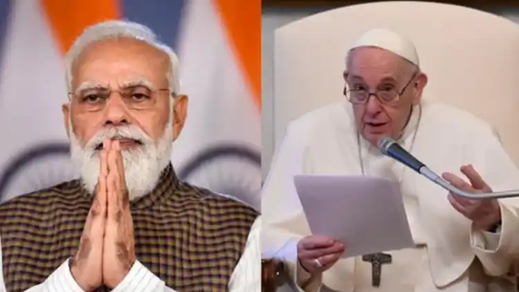 PM Modi and Pope Francis