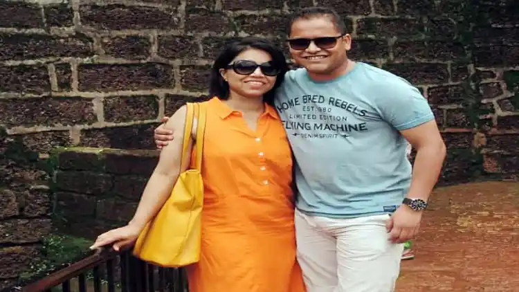 Col Vipal Thipathi and his wife who were killed in Manipur