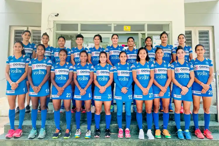 Indian women hockey team