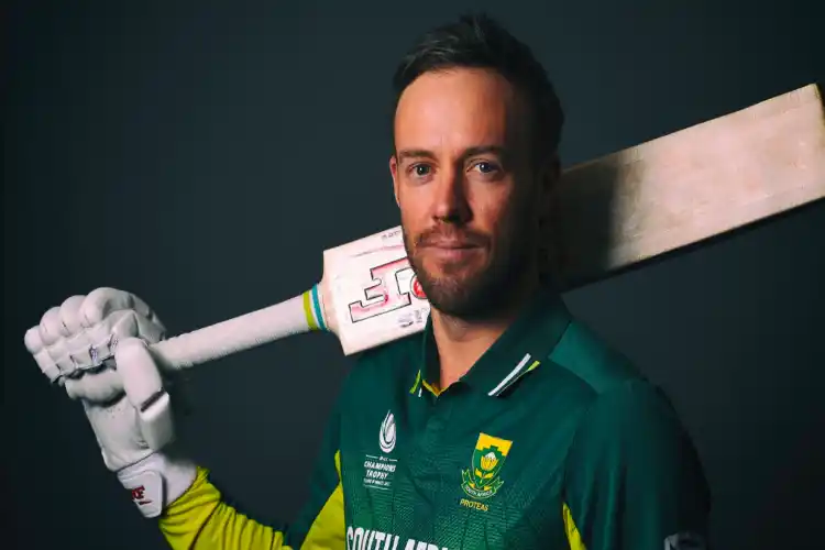 Former South Africa captain AB de Villiers 