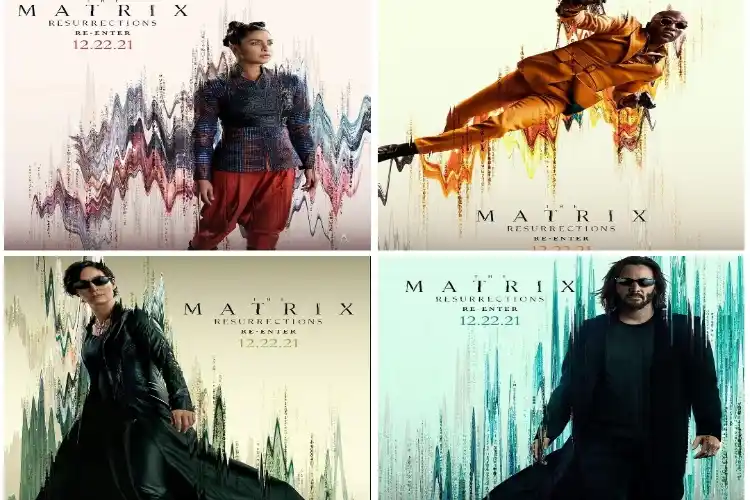 Matrix character posters