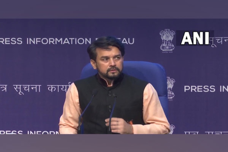 Union Minister Anurag Thakur